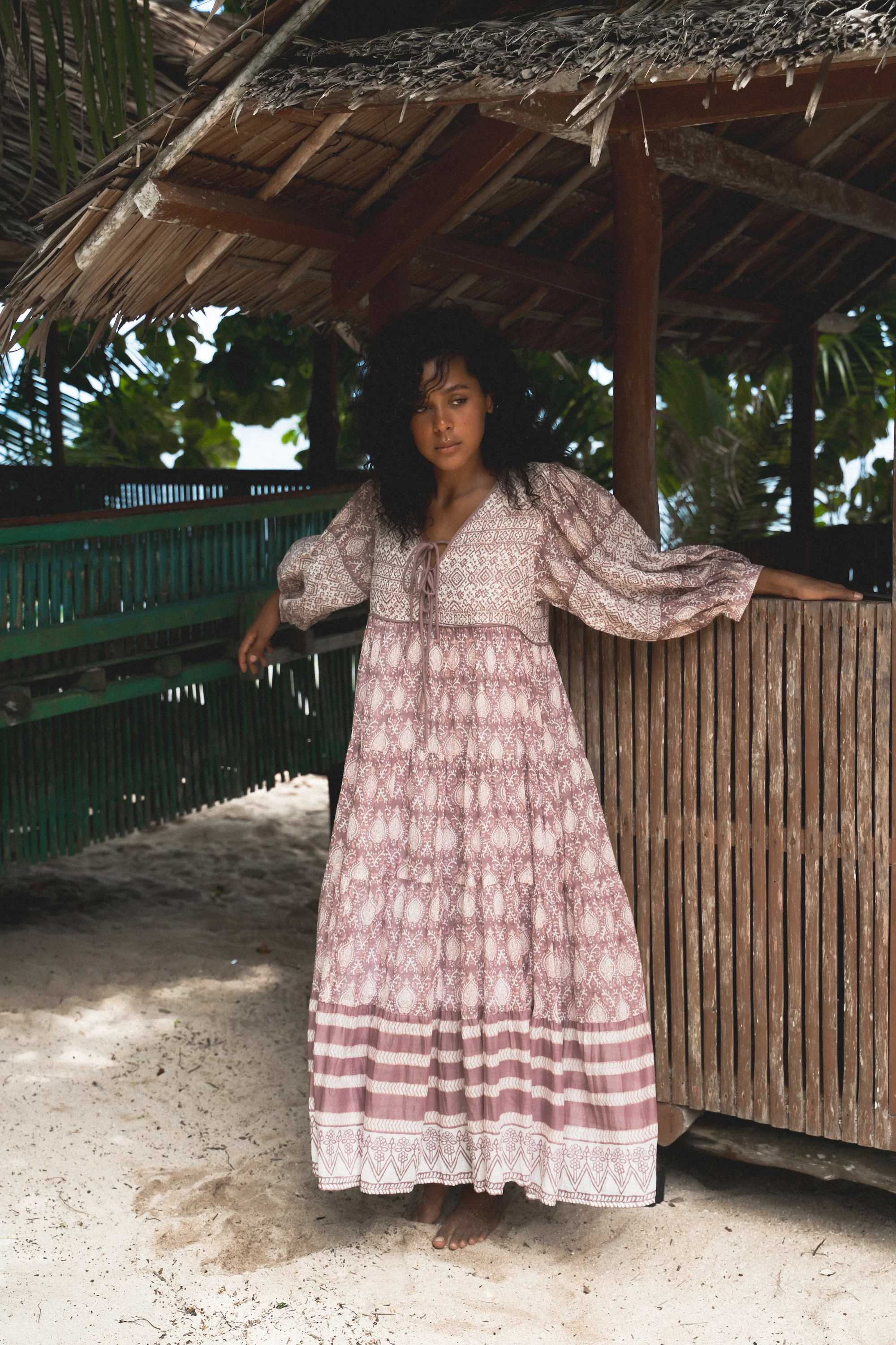 Jasmine Maxi Dress - Lavender - Image 10