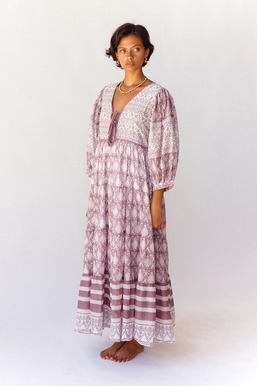 Jasmine Maxi Dress - Lavender - Image 4