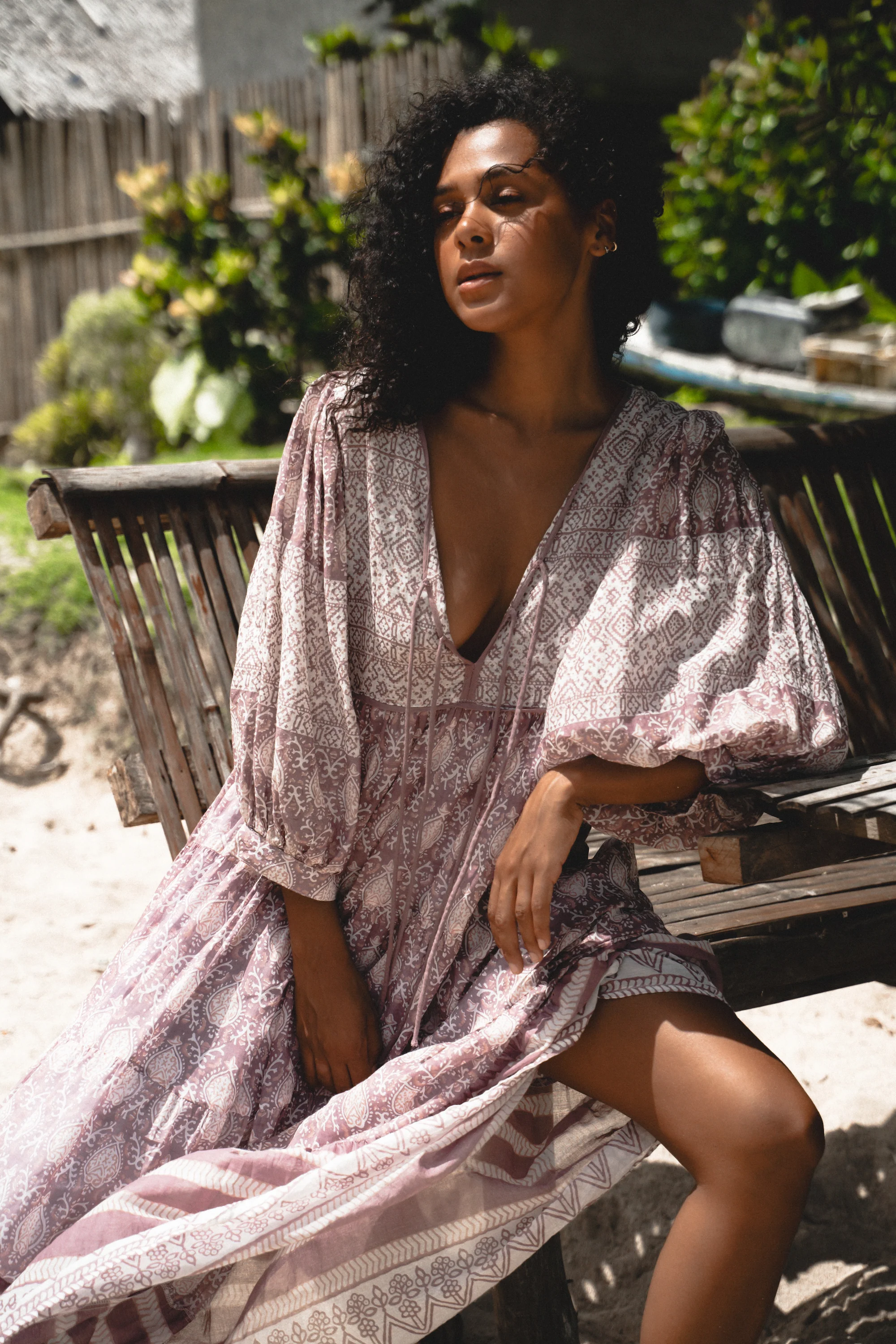 Jasmine Maxi Dress - Lavender - Image 7