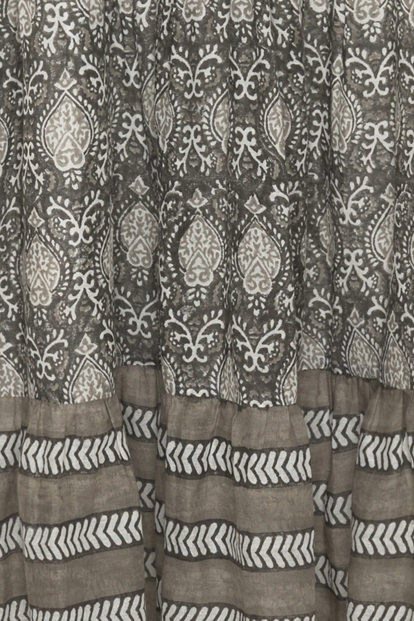 Jasmine Midi Dress ~ Charcoal - Image 12