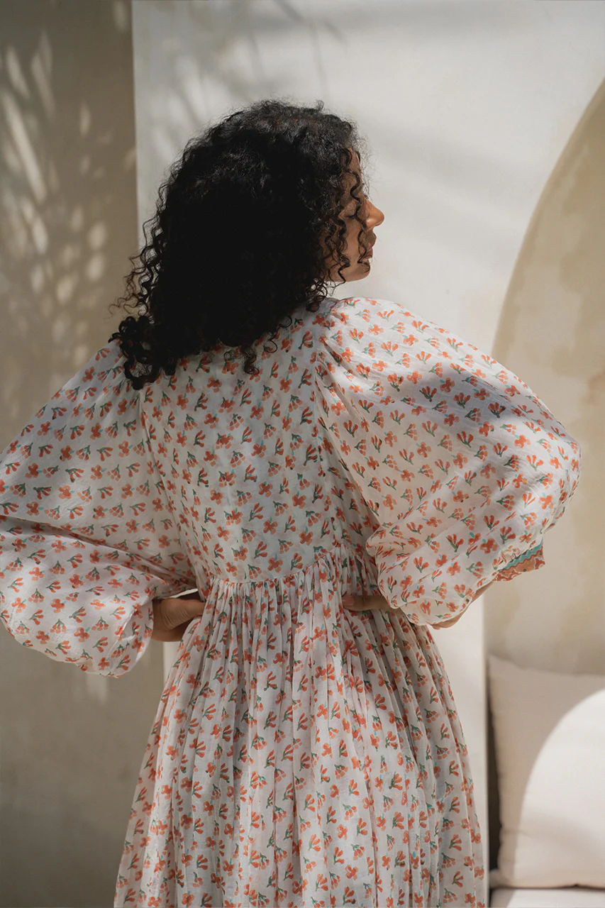 Kyra Maxi Dress ~ Coral - Image 4