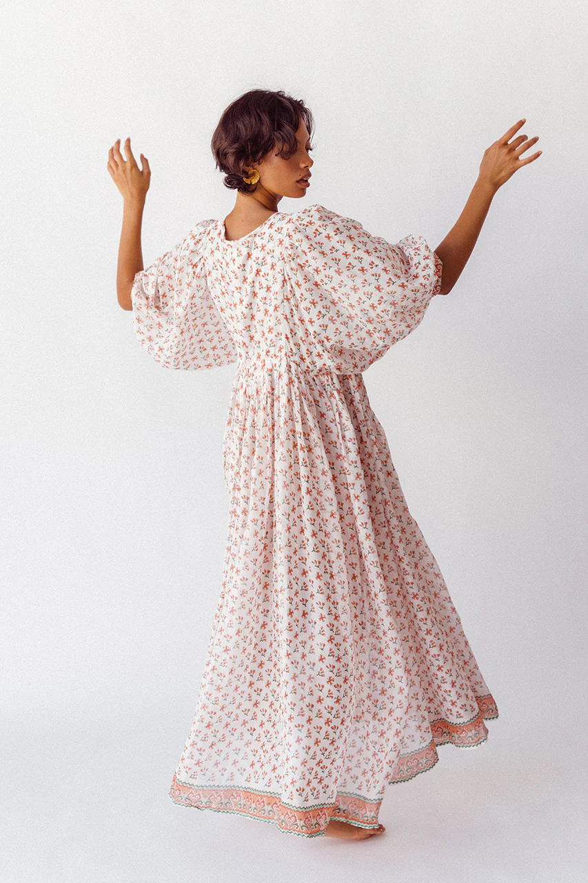 Kyra Maxi Dress ~ Coral - Image 7