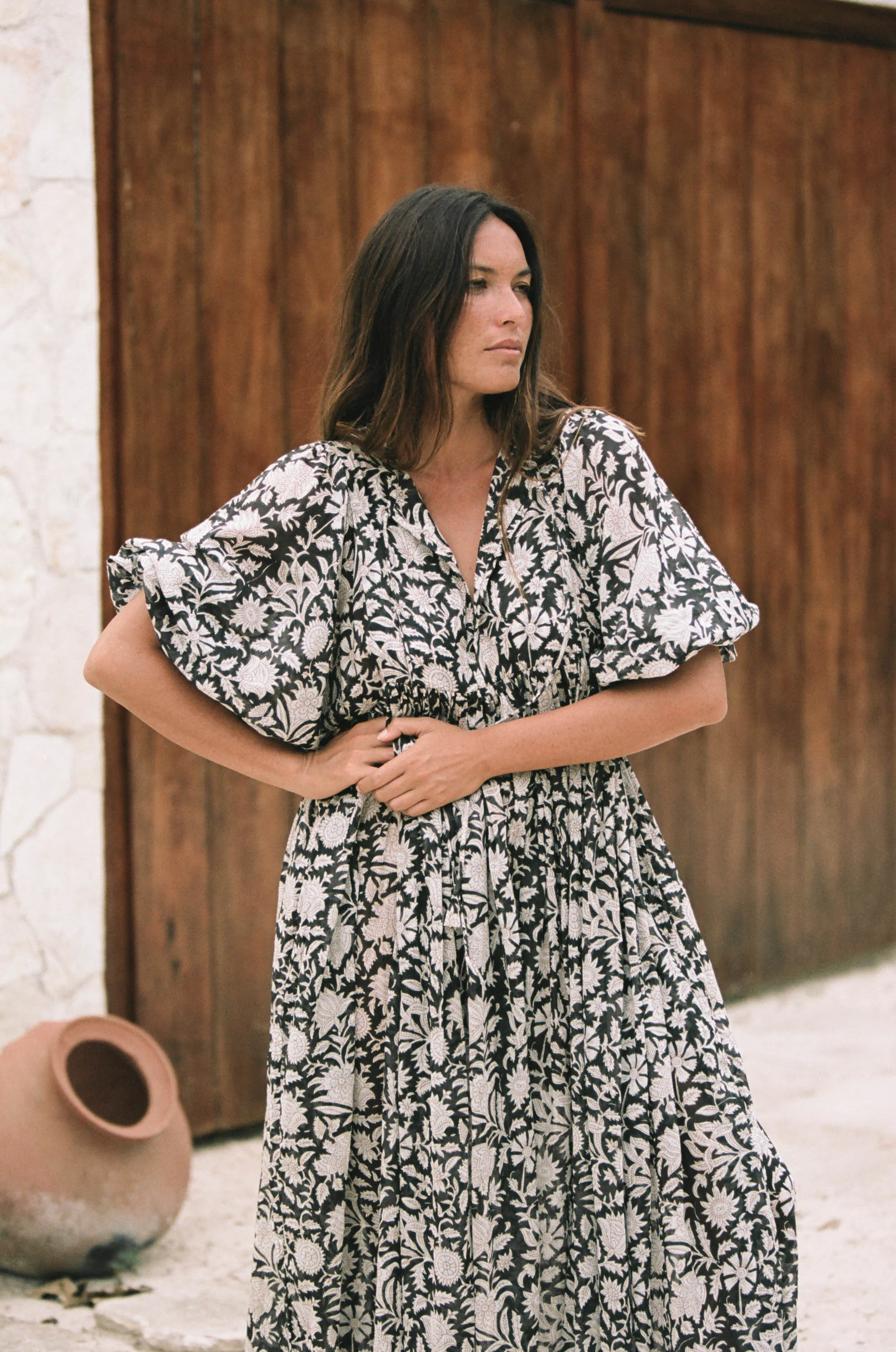 Kyra Maxi Dress ~ Pepper - Image 5