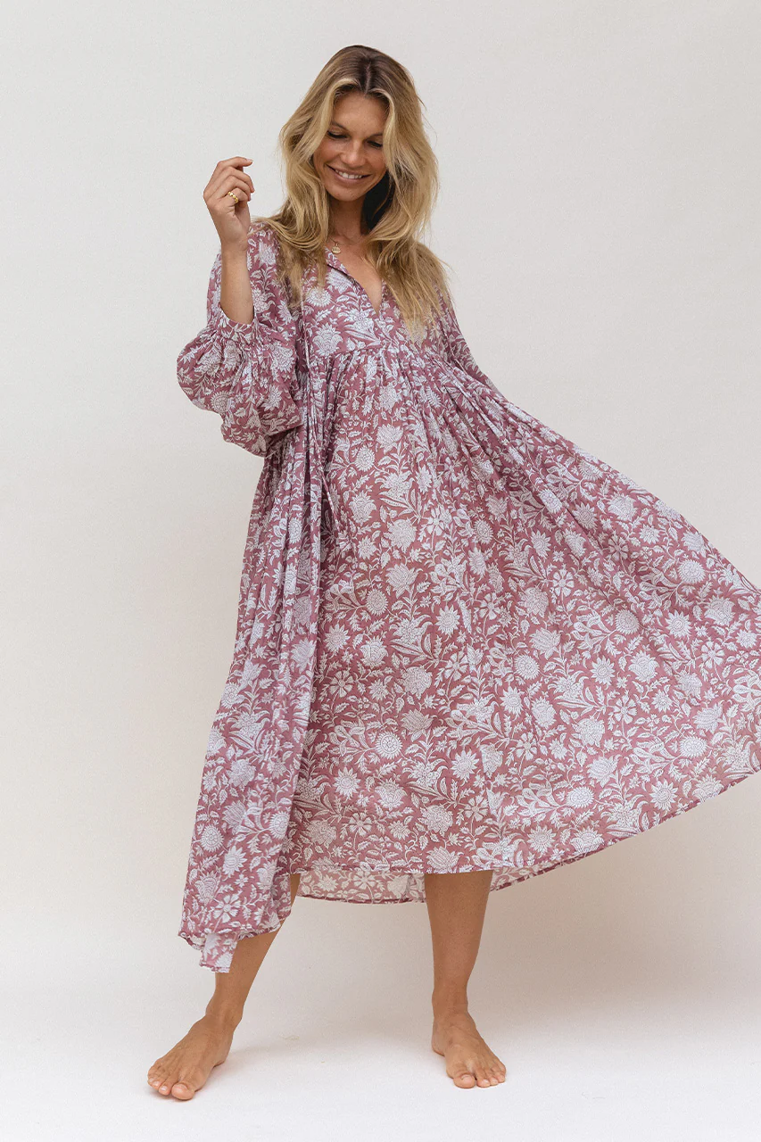 Kyra Midi Dress ~ Musk - Image 7