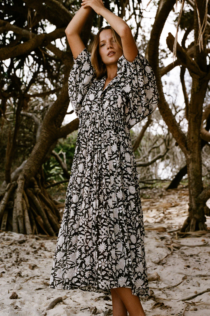 Kyra Midi Dress ~ Pepper - Image 5