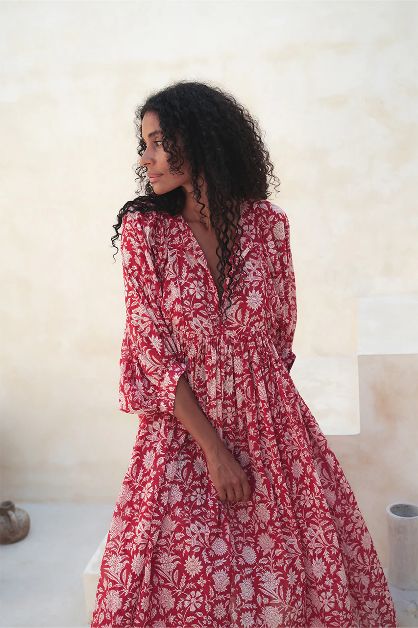 Kyra Midi Dress ~ Saffron - Image 5