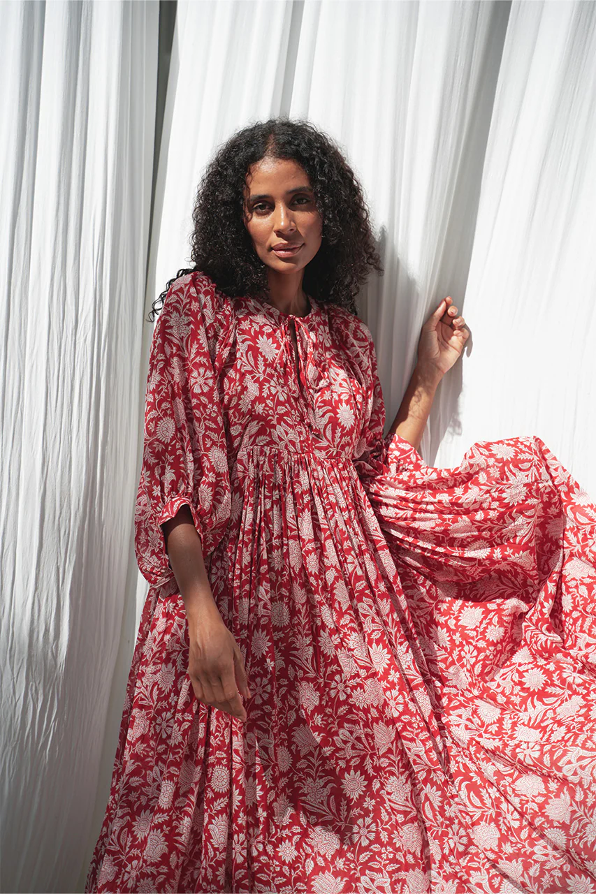 Kyra Midi Dress ~ Saffron - Image 7