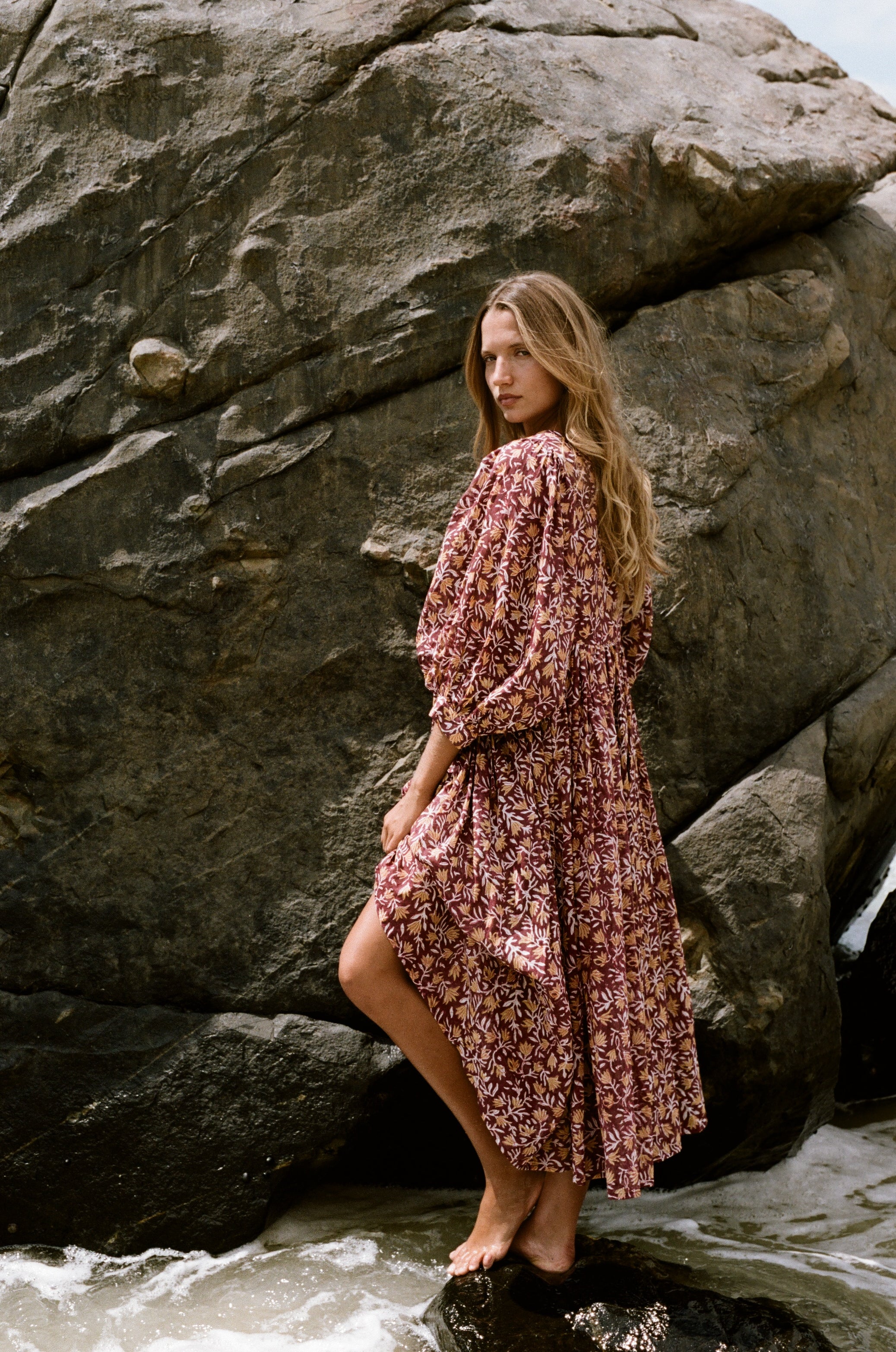 Kyra Midi Dress ~ Sumac - Image 5