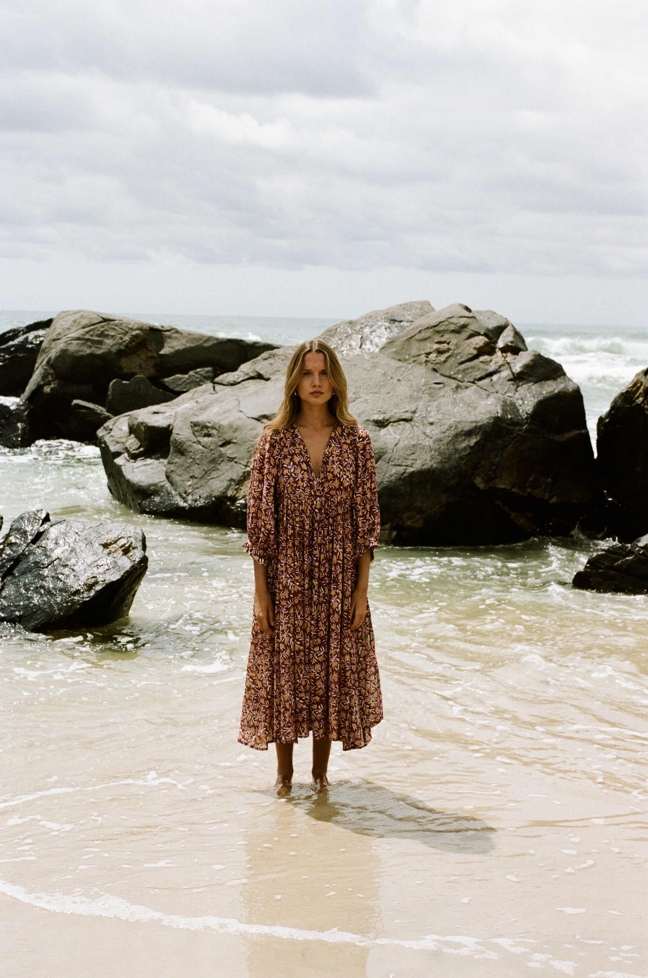 Kyra Midi Dress ~ Sumac - Image 6