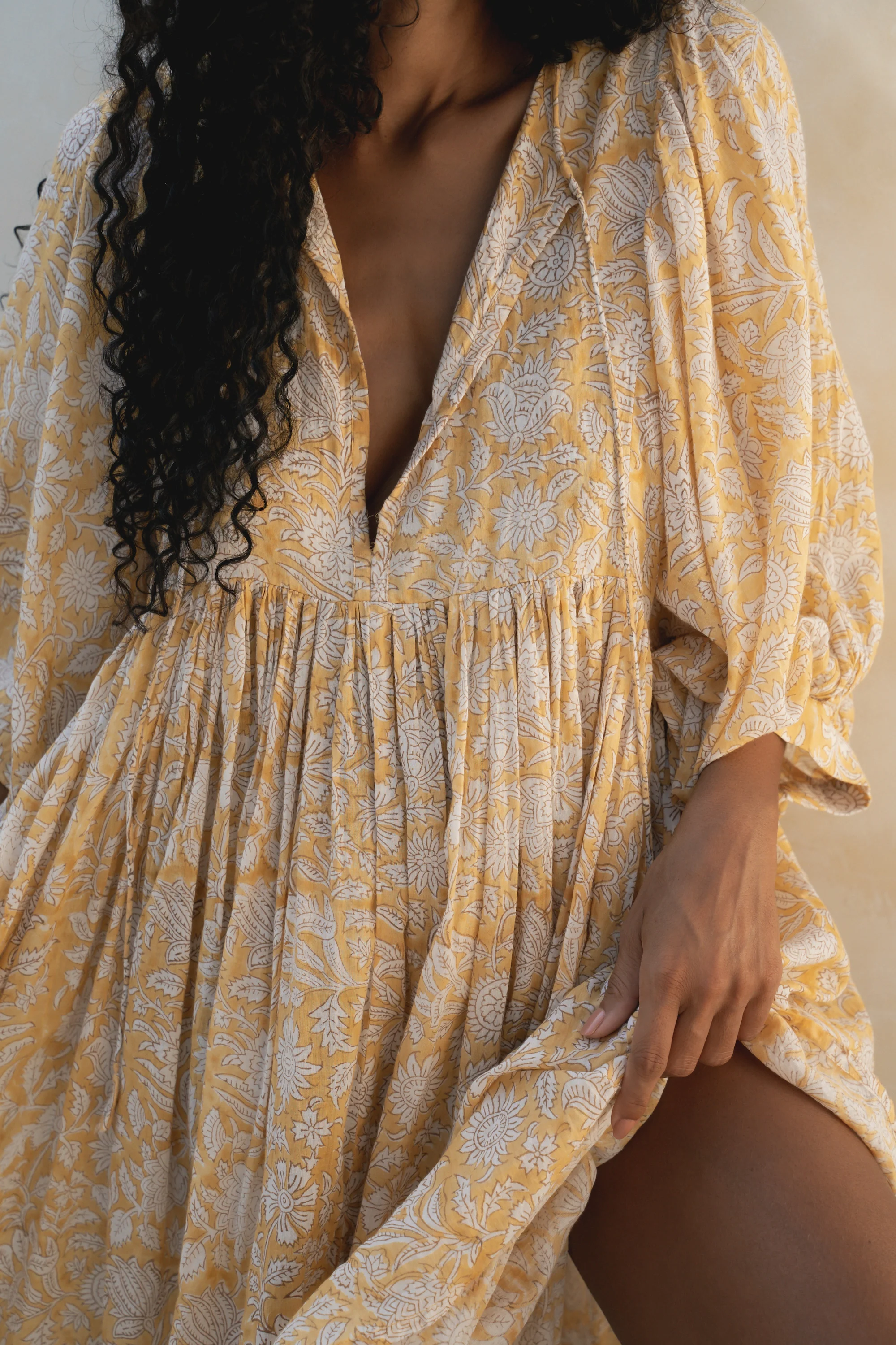 Kyra Mini Dress ~ Cumin - Image 9