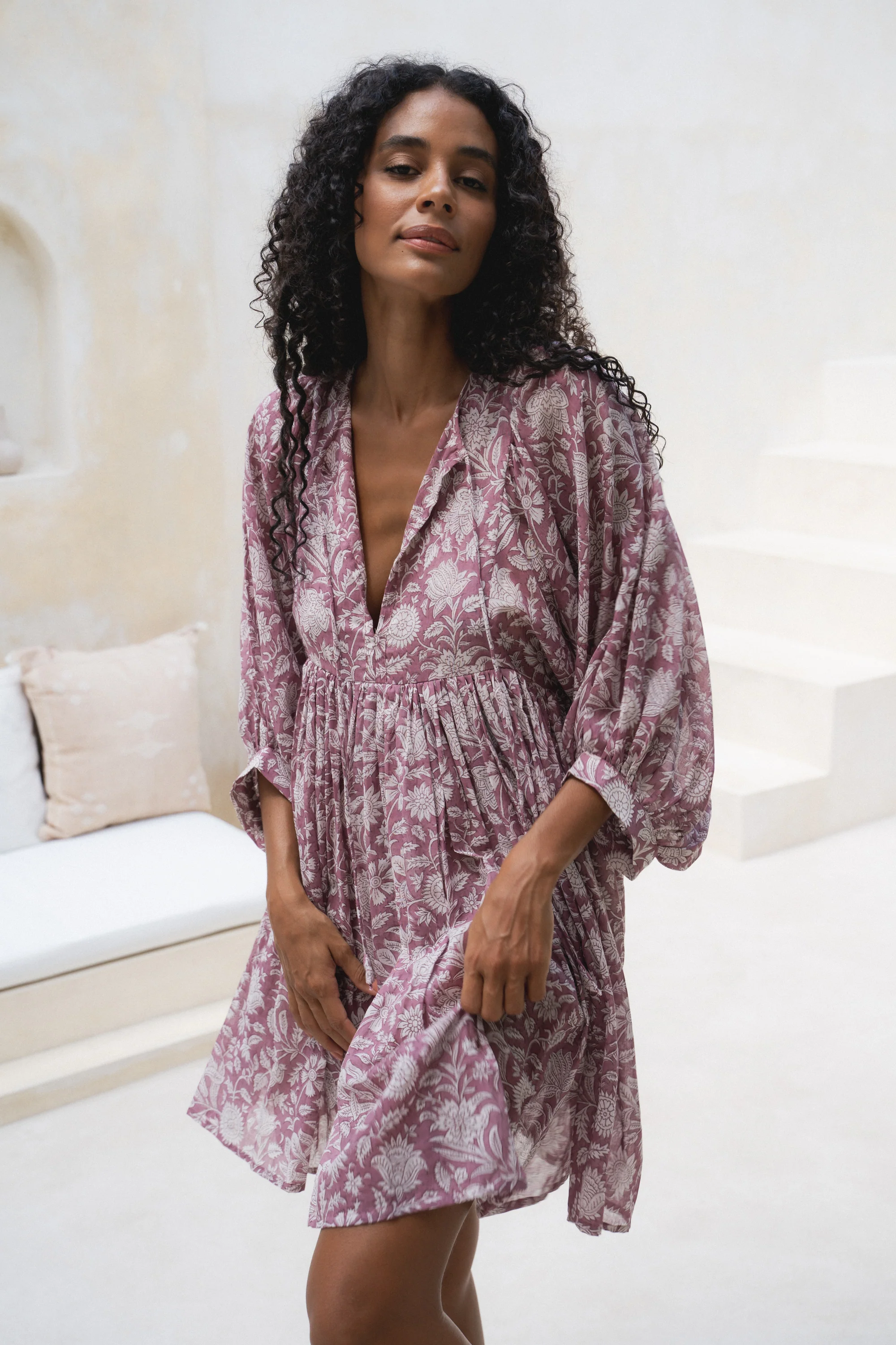 Kyra Mini Dress ~ Musk - Image 4