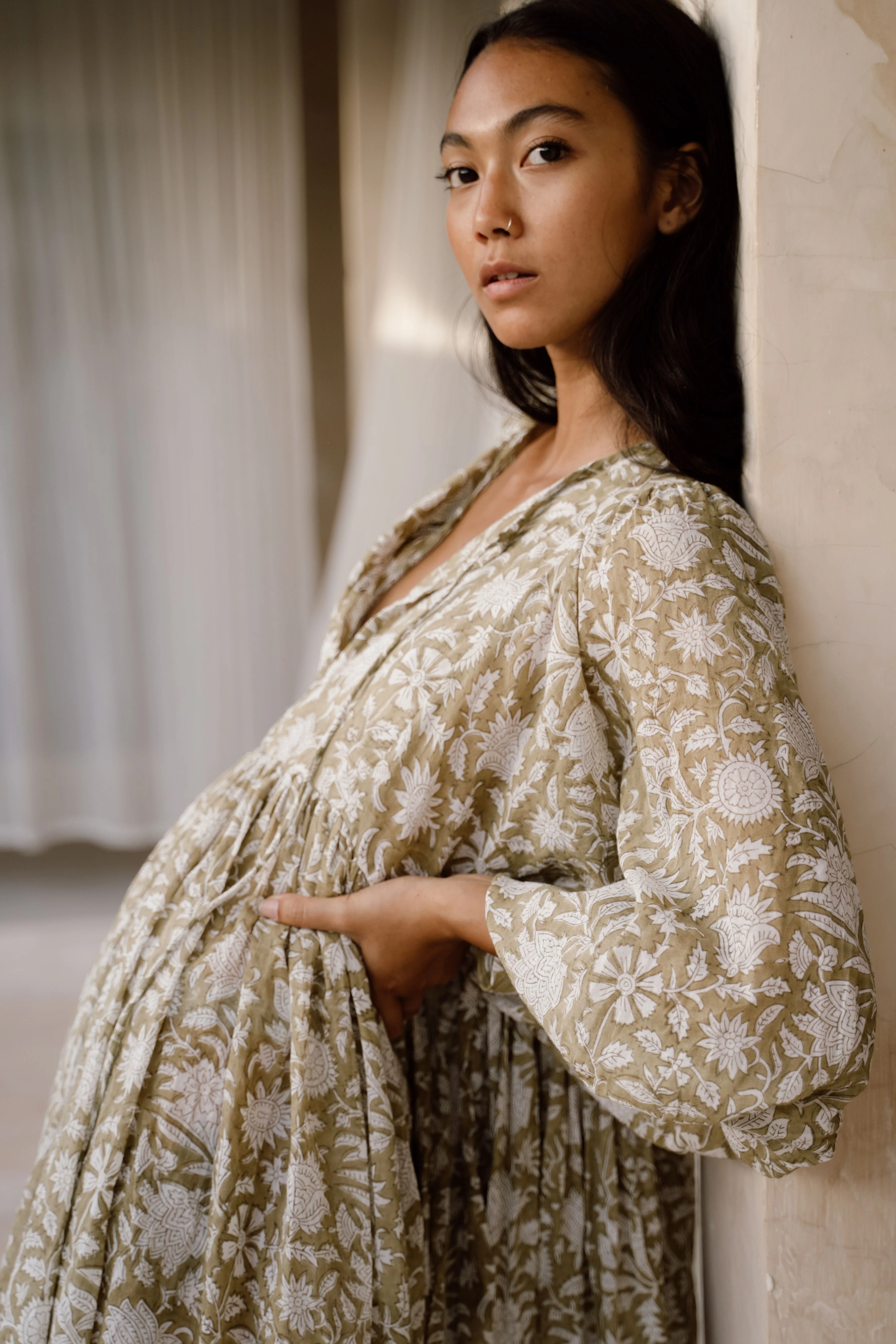 Kyra Mini Dress ~ Olive - Image 6