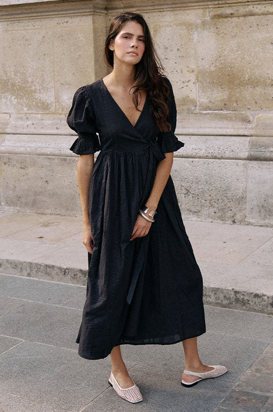 Uma Maxi Dress ~ Black - Image 4