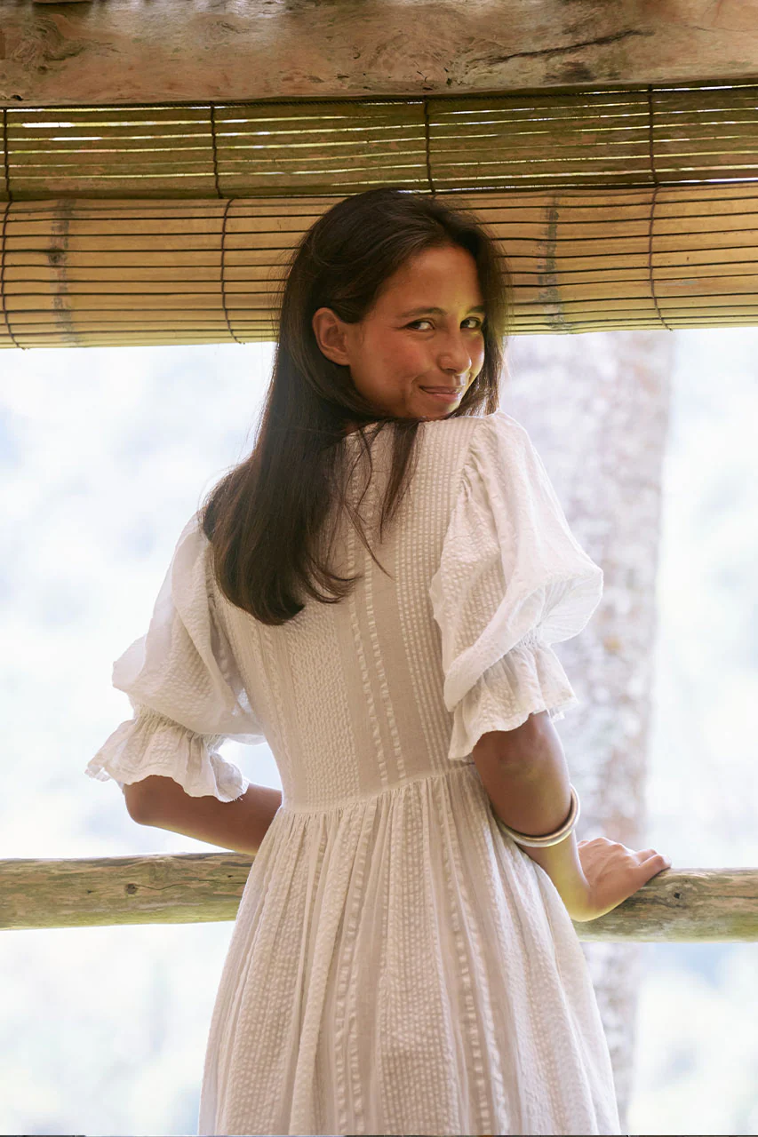 Uma Maxi Dress ~ White - Image 5