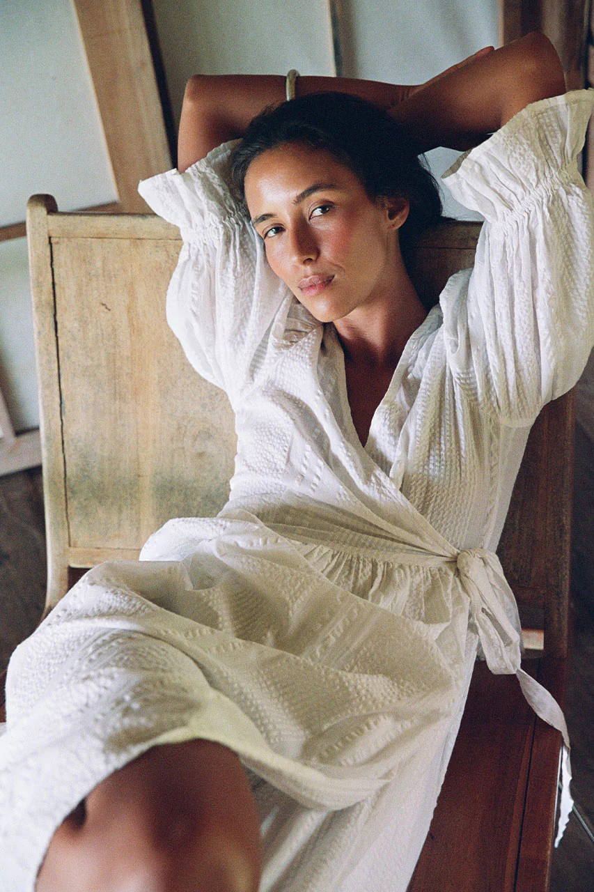 Uma Maxi Dress ~ White - Image 6