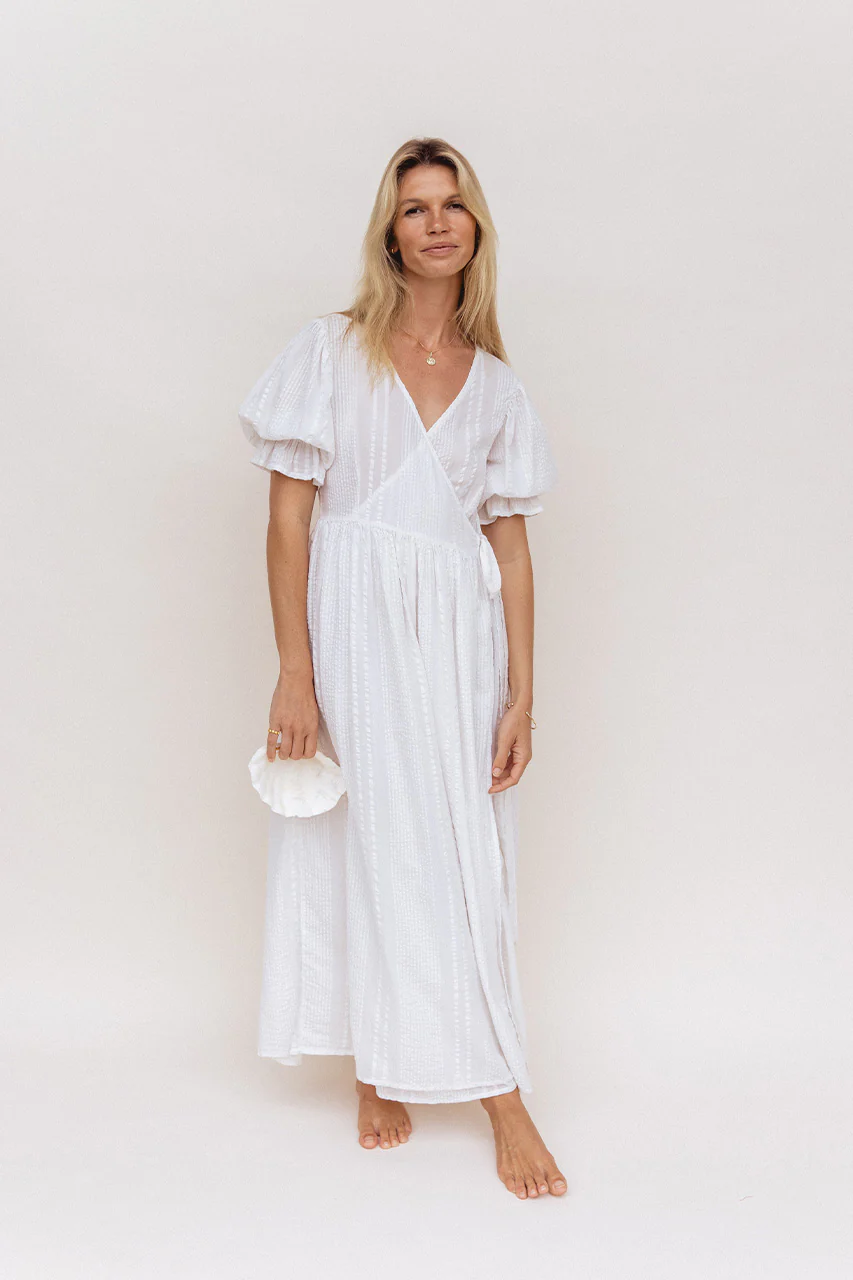Uma Maxi Dress ~ White - Image 7